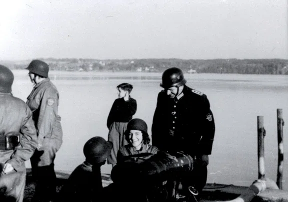 Übung am Starnberger See 1943